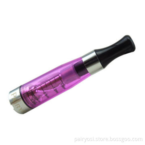 Electronic cigarette clearomizer CE4 manufactured from thick durable tank style plastic